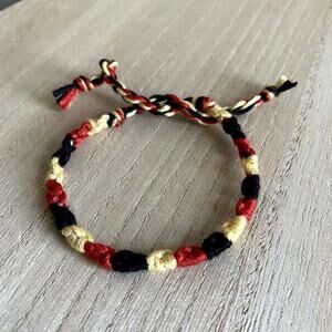 Dominica Bracelet anklet trendy comfortable tie embroidery thread woven gift